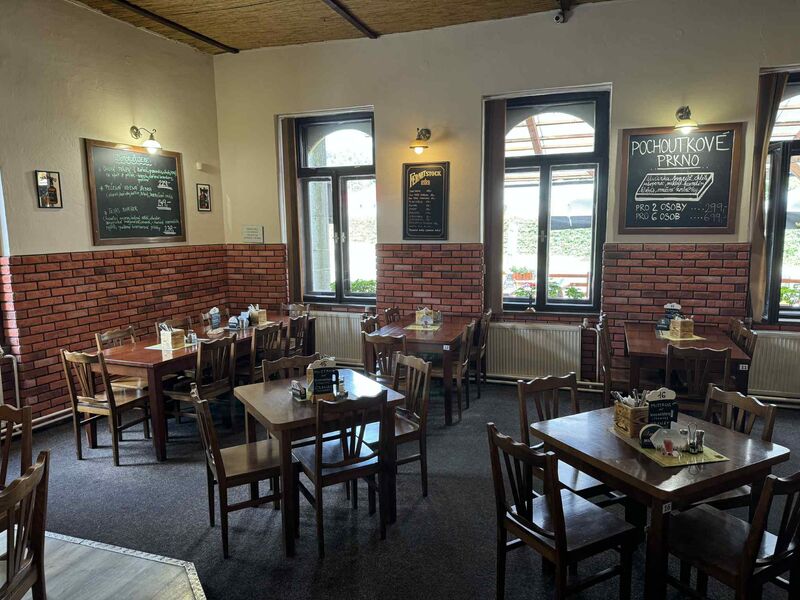 Přední část restaurace