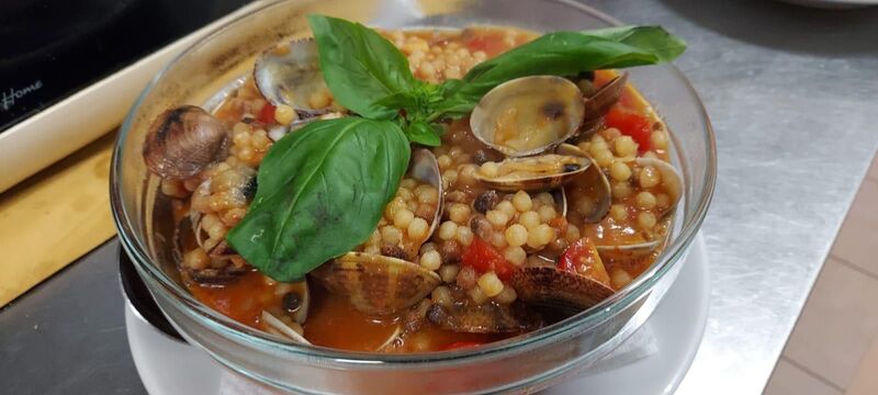 Fregola Sarda con le vongole