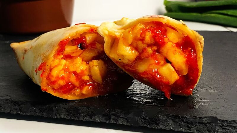 Tomate caramelizado y provolone