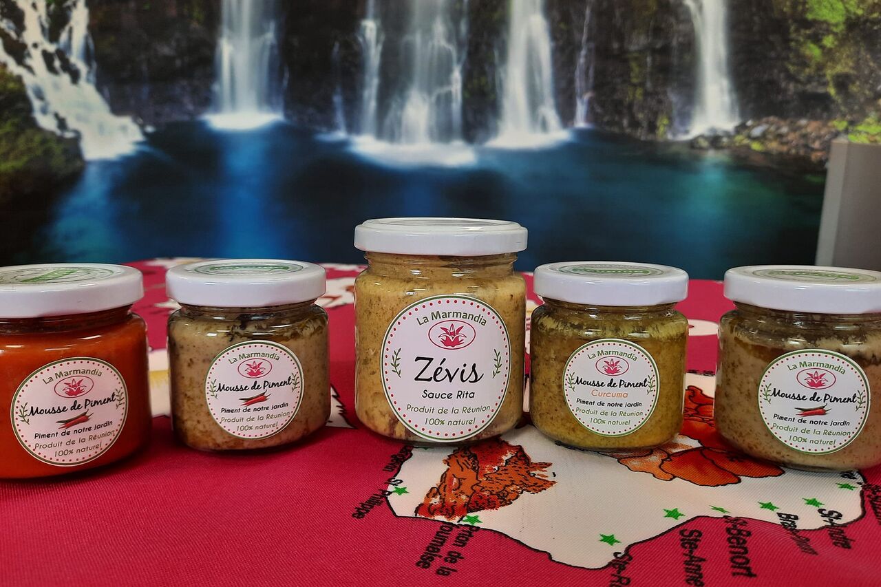 Zevis et mousses de piment