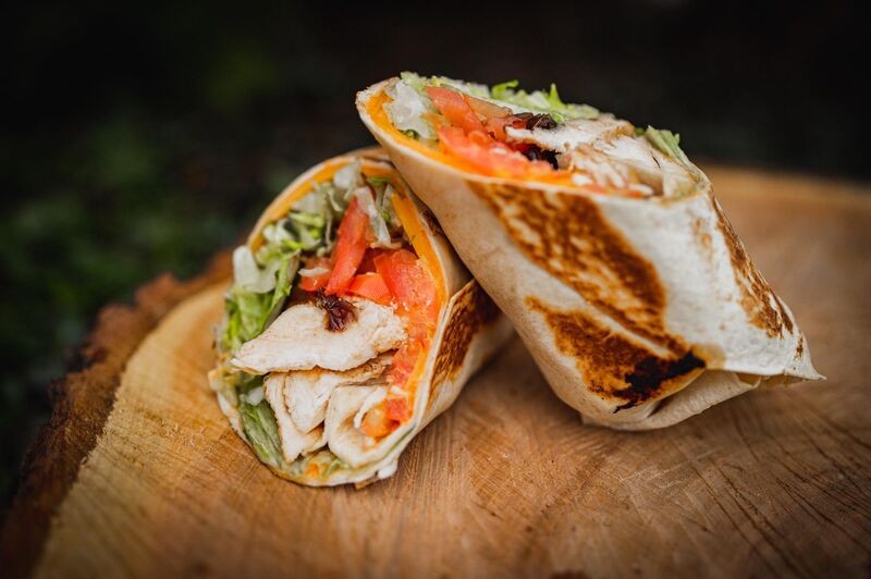Tortilla s kuřecím masem