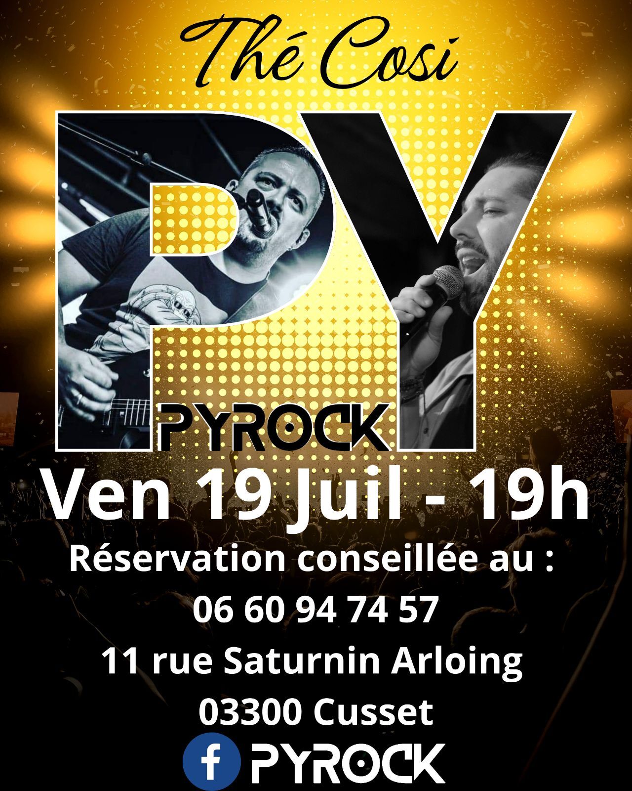 Concert PYROCK en Afterwork