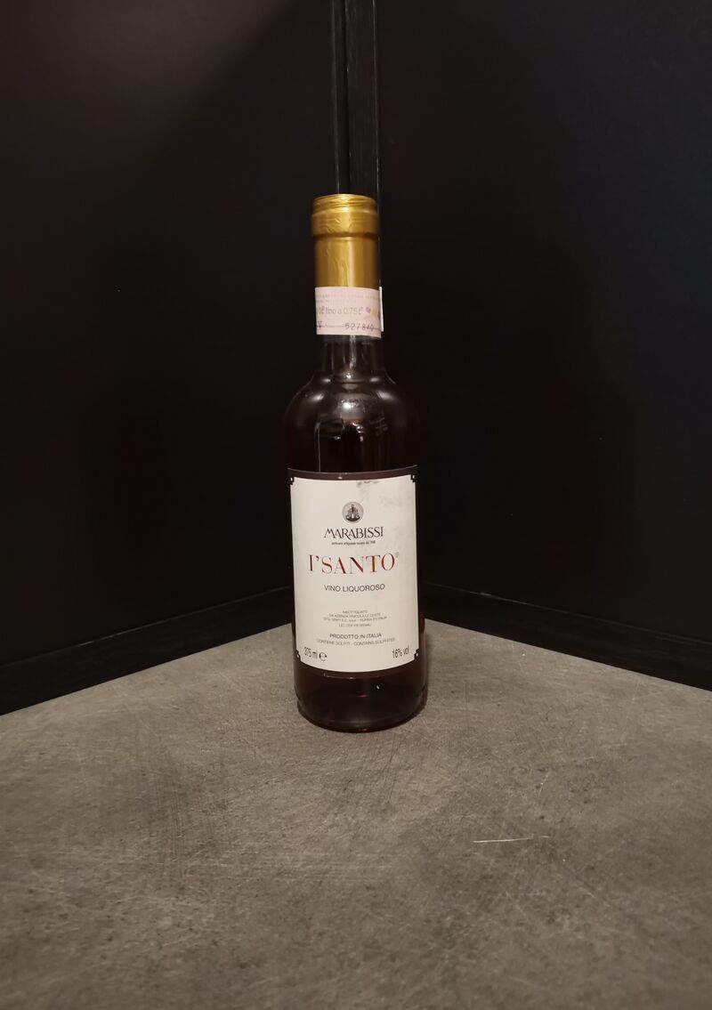 Vino I'Santo 37.5 cl ( vin liquoreux de Toscane) = 9.90€ 