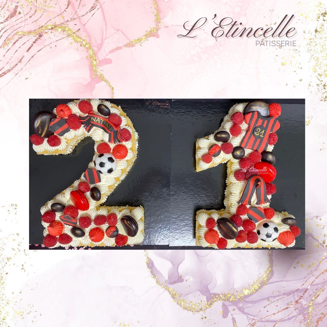 Numbers Cakes OGC Nice