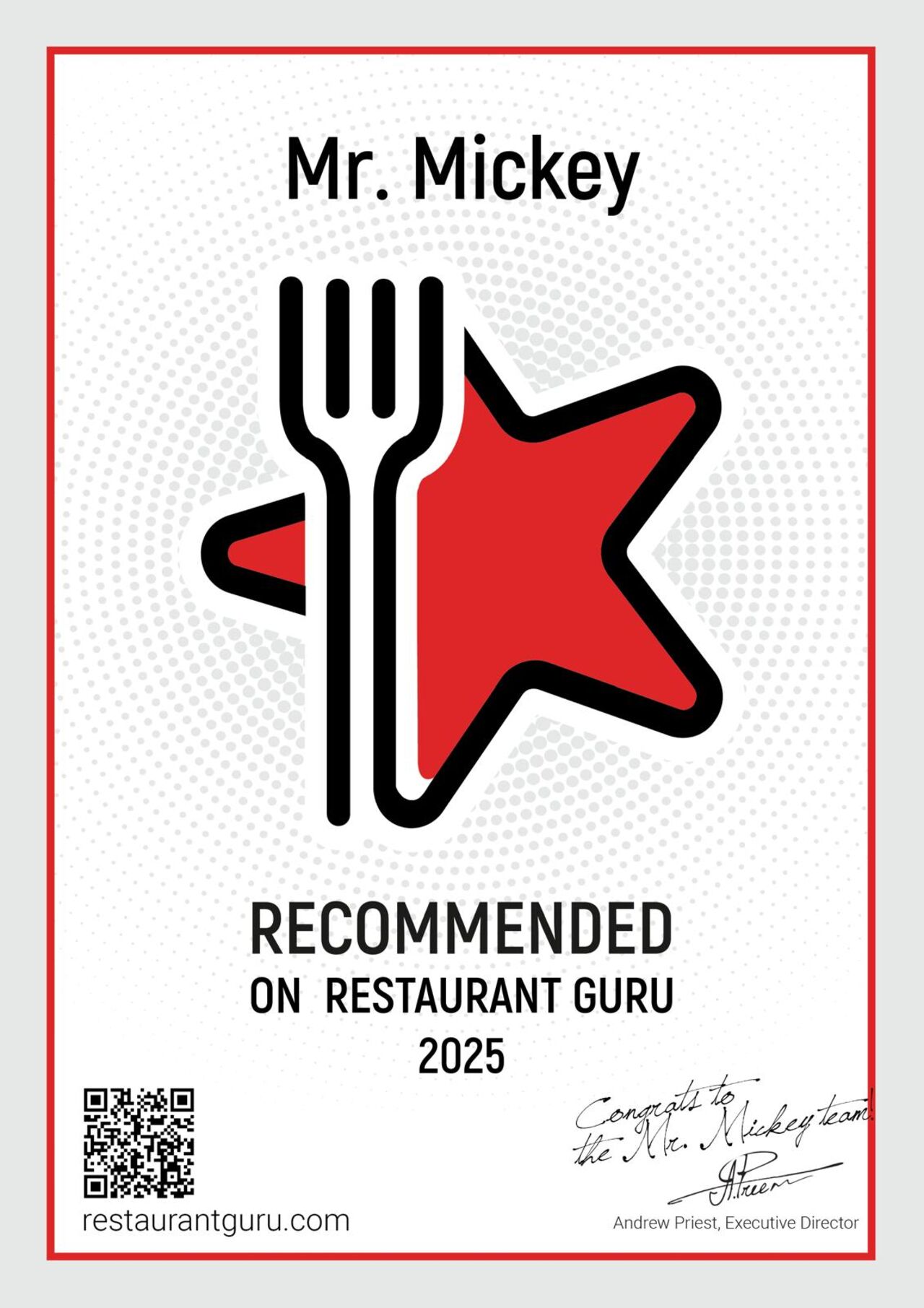 Preporučeni od Restaurant Guru 2025!
