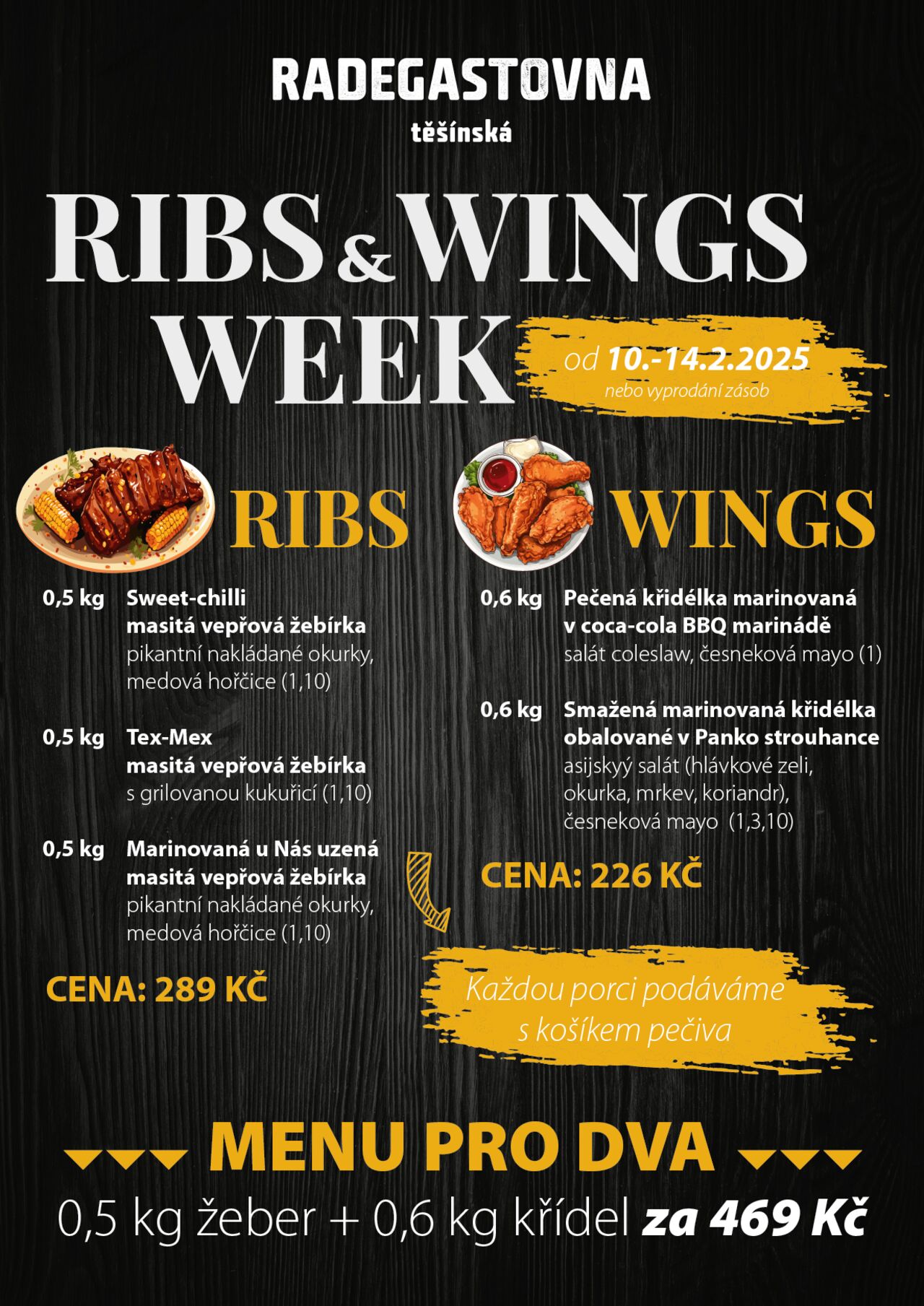 RIBS AND WINGS