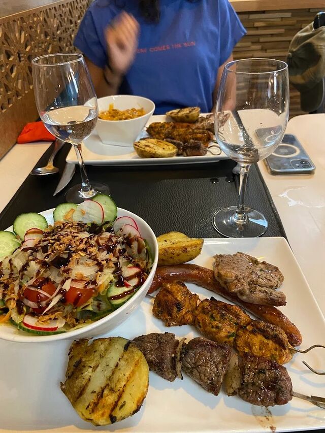 Salade Mixte avec Pommes de Terre et Viandes