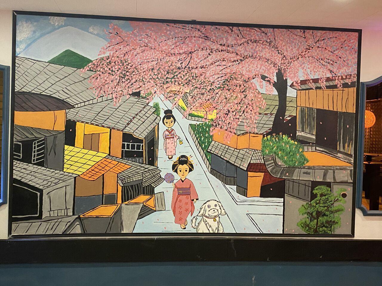 Une jolie peinture japonaise 