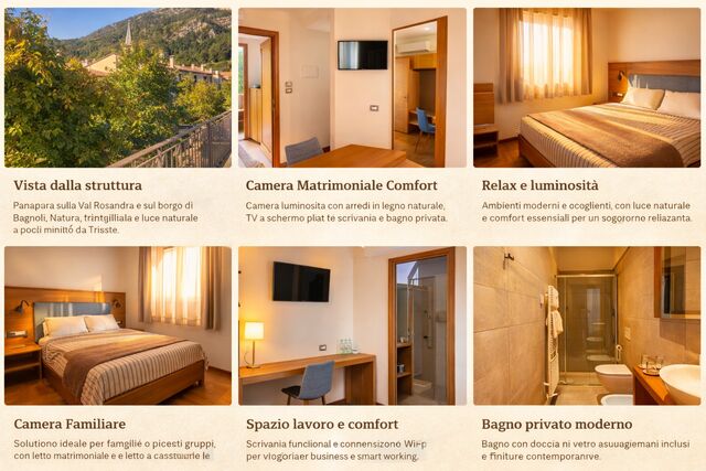 Le nostre camere stile montagna