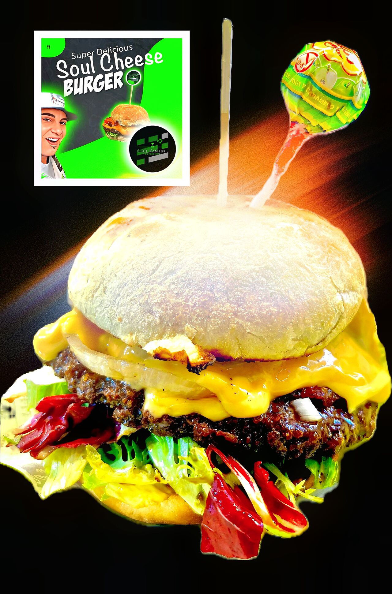 Soul Cheese Burger
