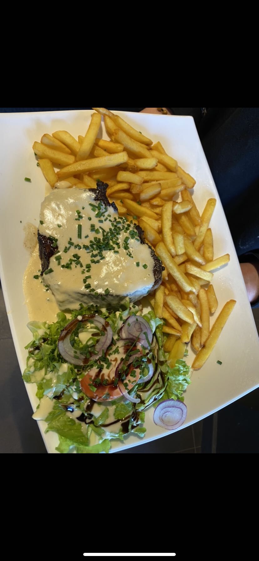 Pavé de bœuf limousin, sauce époisse ou gorgonzola