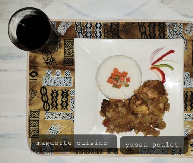 Yassa poulet.
