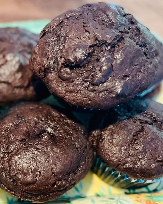 Muffin au chocolat coeur nutella