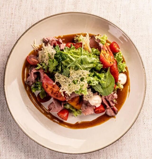Salatmischung mit Roastbeef