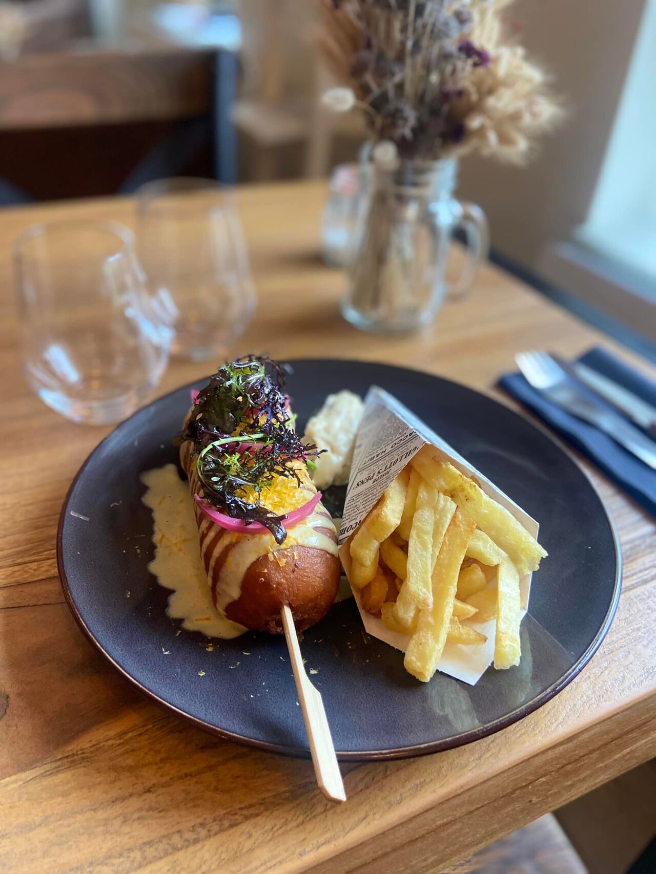 PLAT DU JOUR : CORNDOG