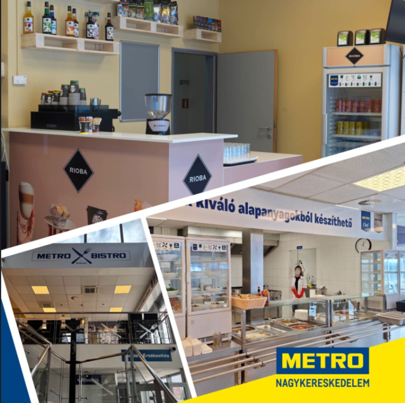 🍽️ Megnyitottuk a METRO BISTRO-t! 🍽️