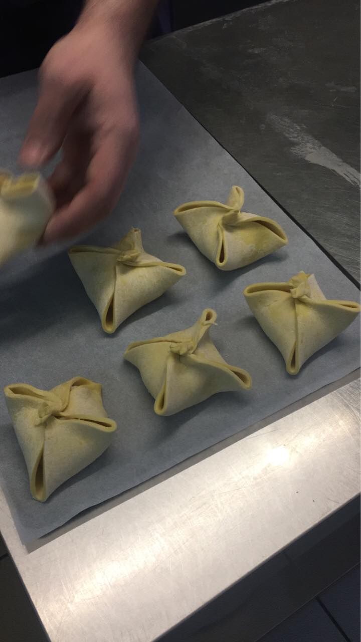 Préparation de nos paniers jambon emmental 😋