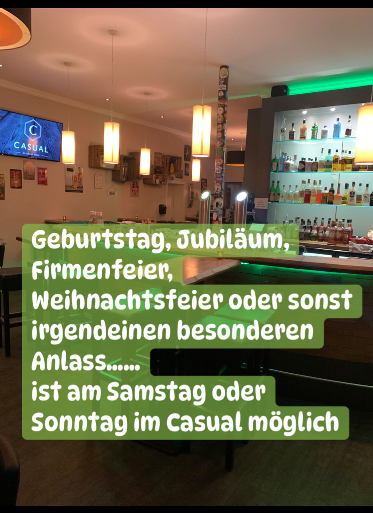 Geburtstag, Jubiläum, Firmenfeier, Weihnachtsfeier oder sonst irgendeinen besonderen Anlass……