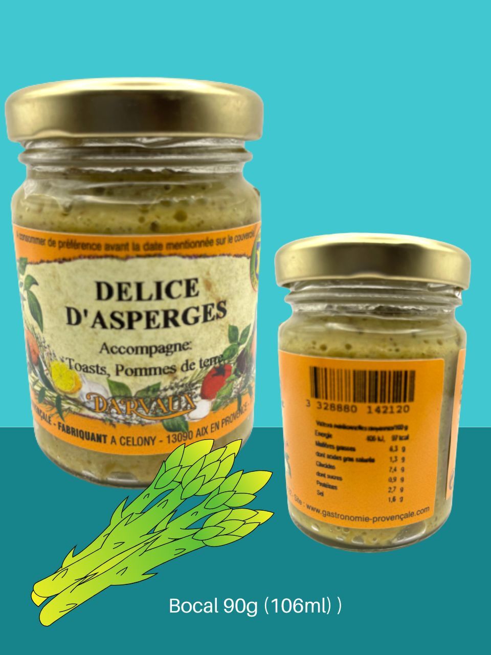 DÉLICE D'ASPERGES - 90g - 106ml