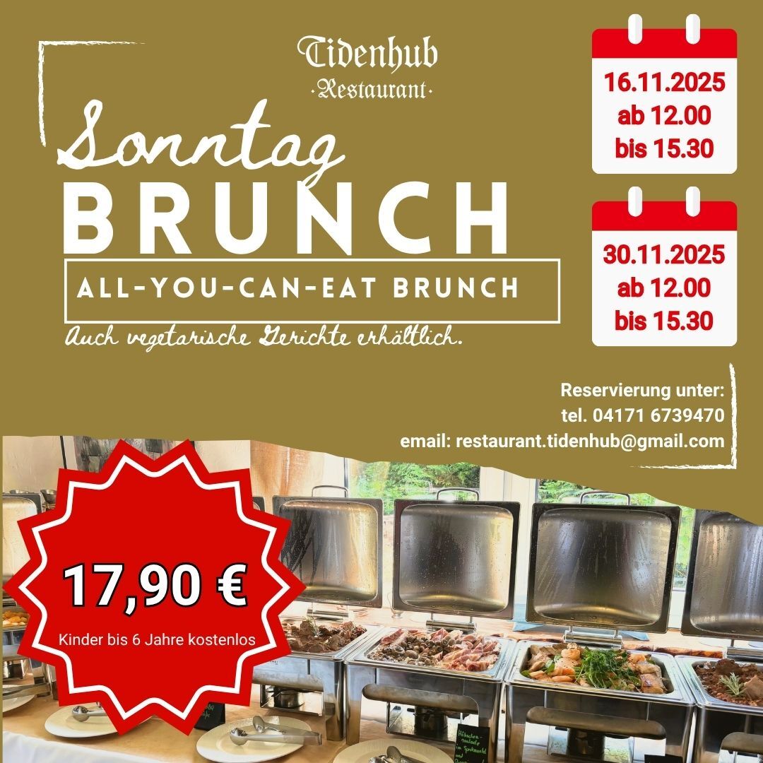 Es gibt noch zwei Termine für den Sonntagsbrunch.