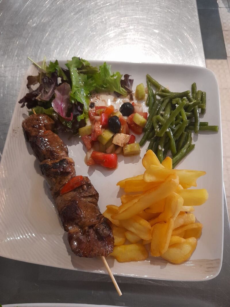 Brochette d'agneau