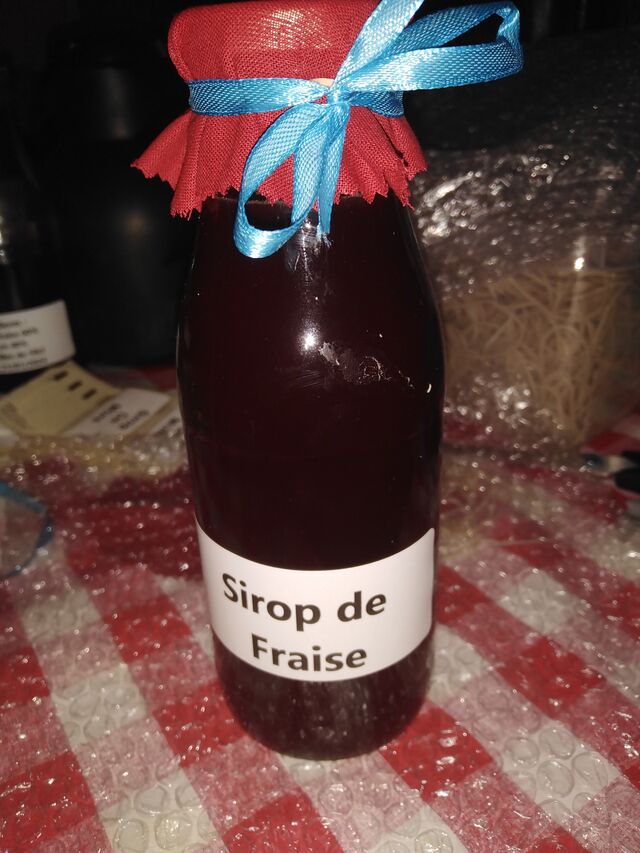 Sirop de Fraise 4.50€