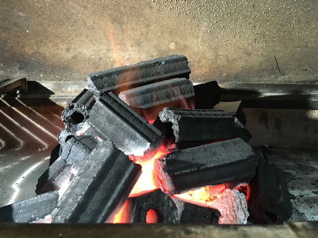 Cuisson de nos grillades 