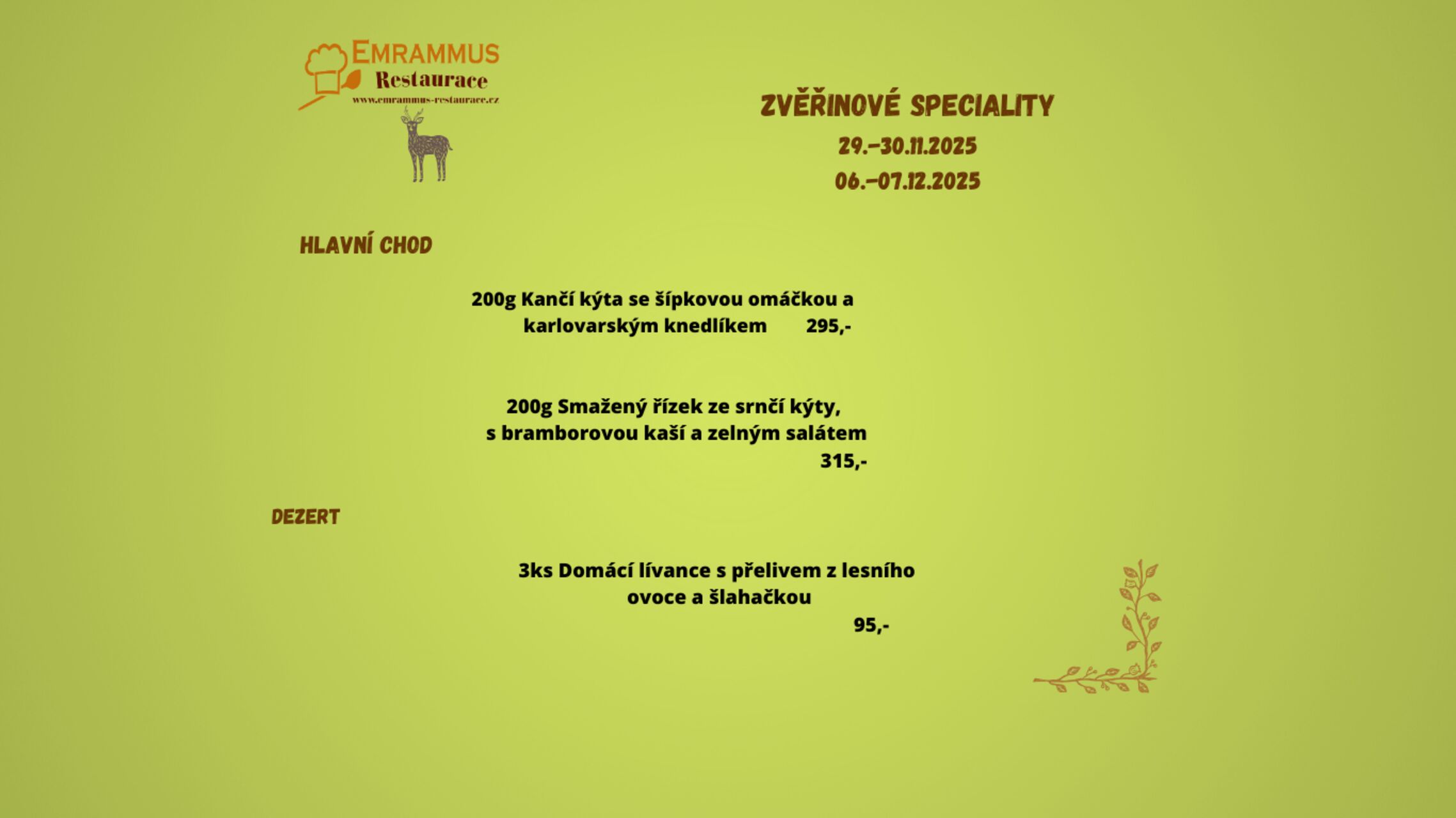 Zvěřinové speciality