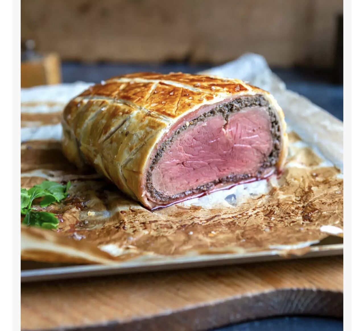 Bœuf Wellington Sauce périgourdine ( Gordon Ramsey ) 