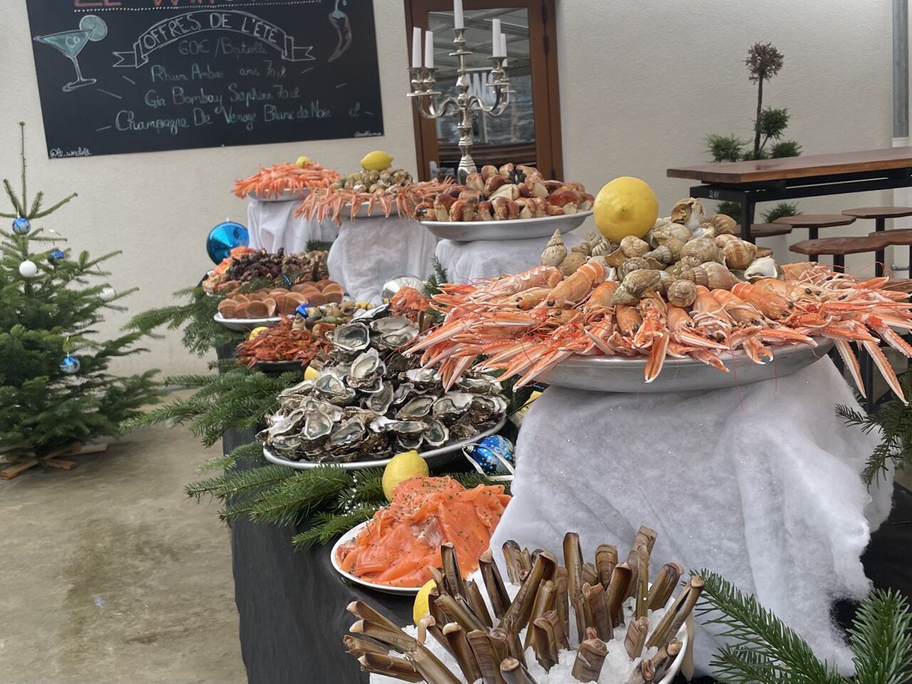 Buffet de Fruits de Mer