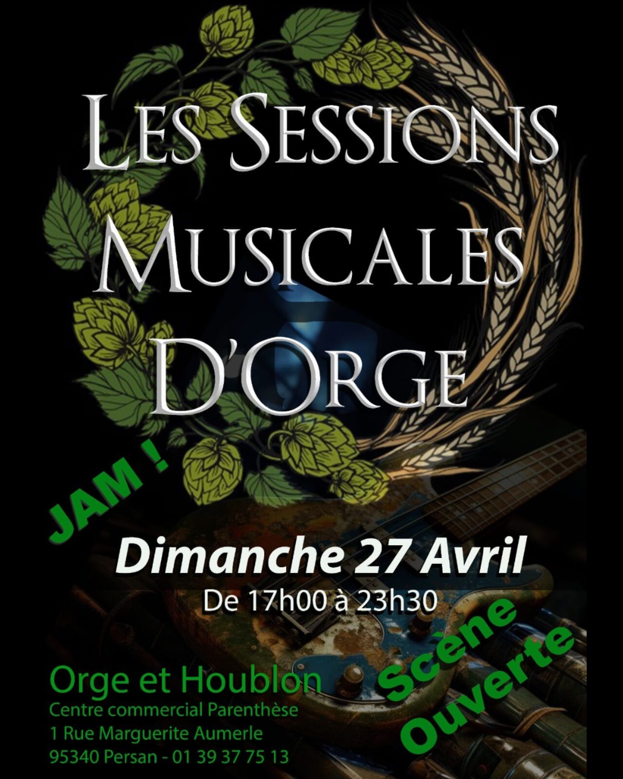 Jam session Dimanche 27 avril