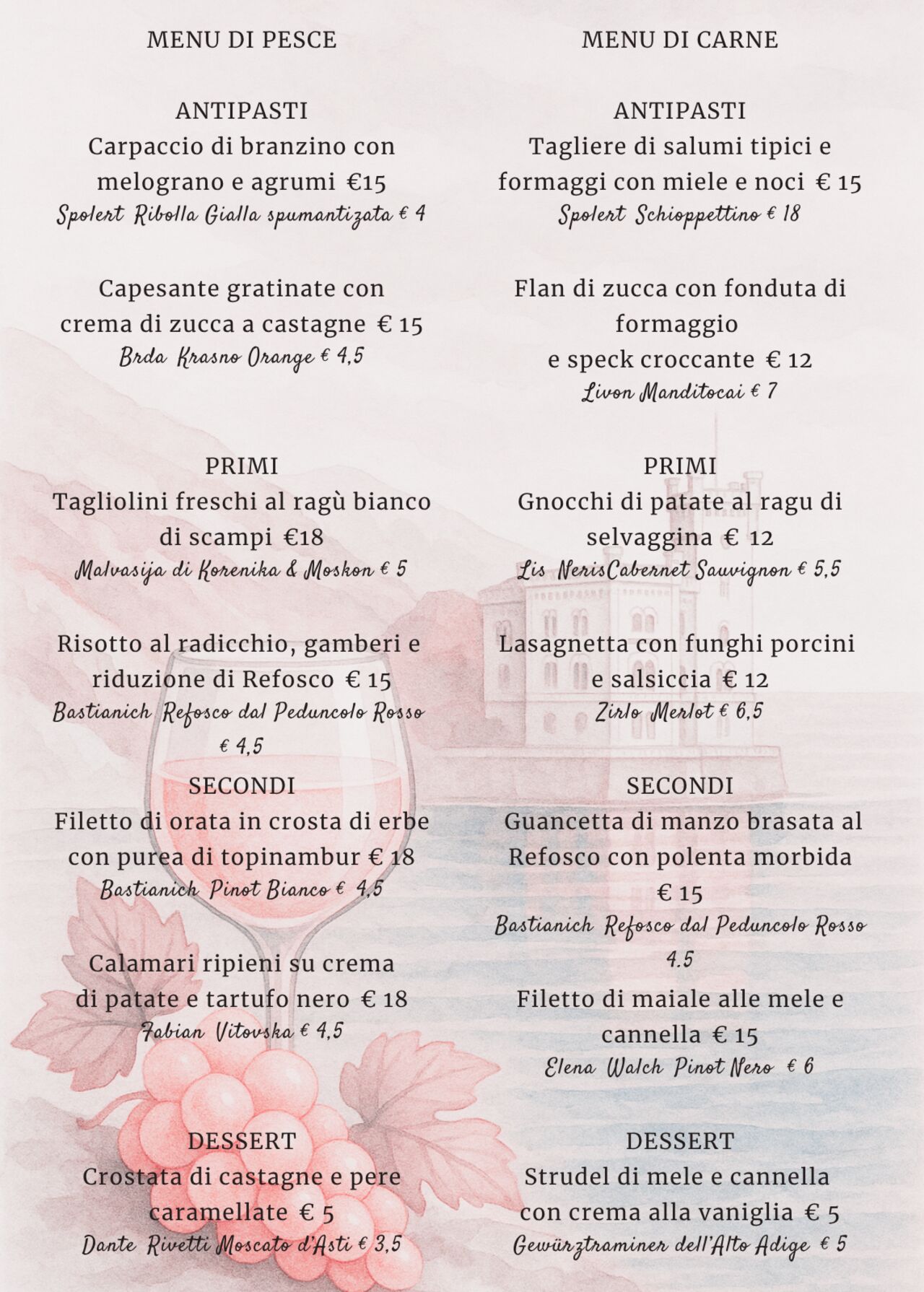 🌾🍷 Cena di San Martino – Bar Rosandra 🍷🌾