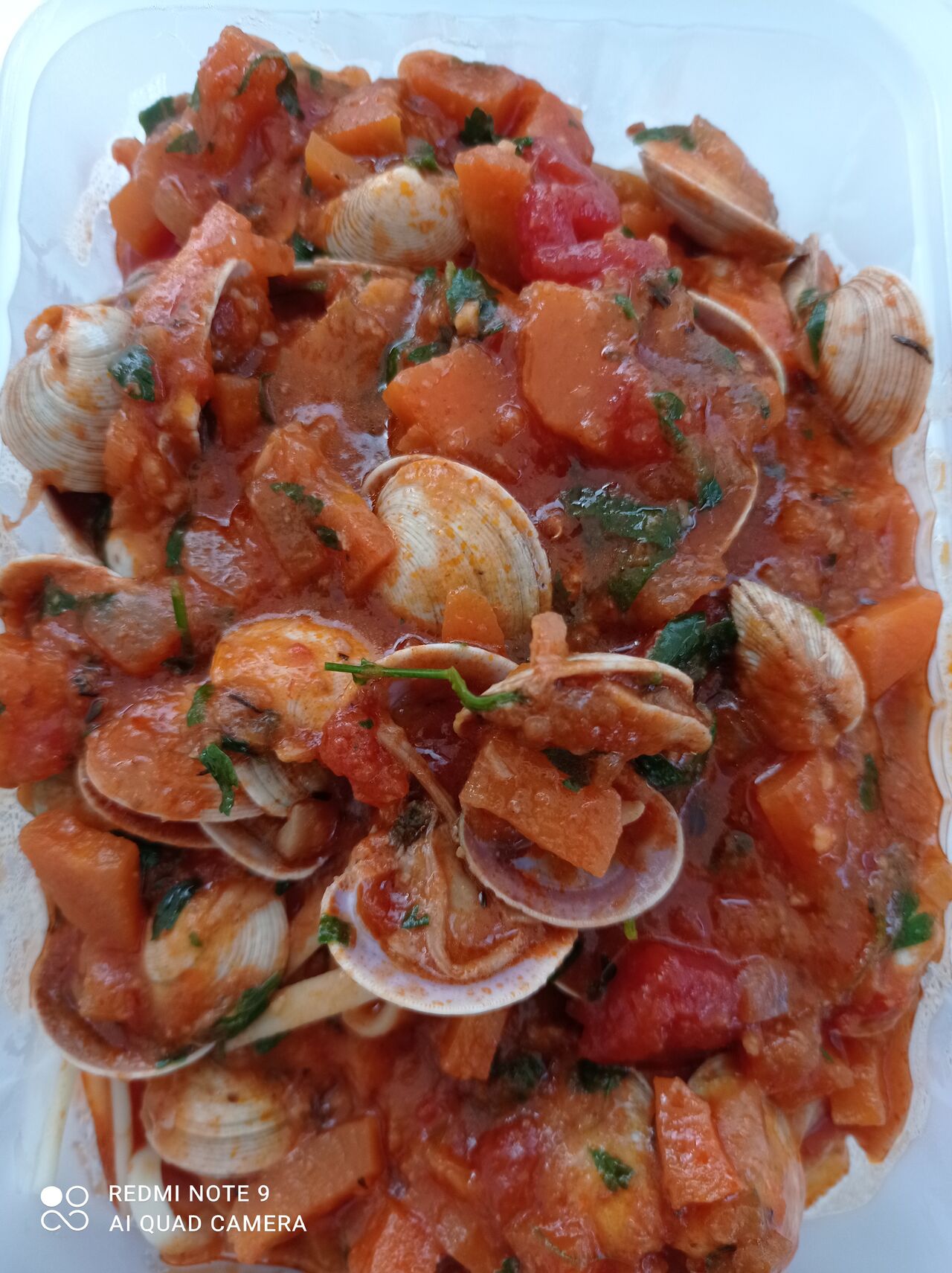 Pâtes aux Palourdes