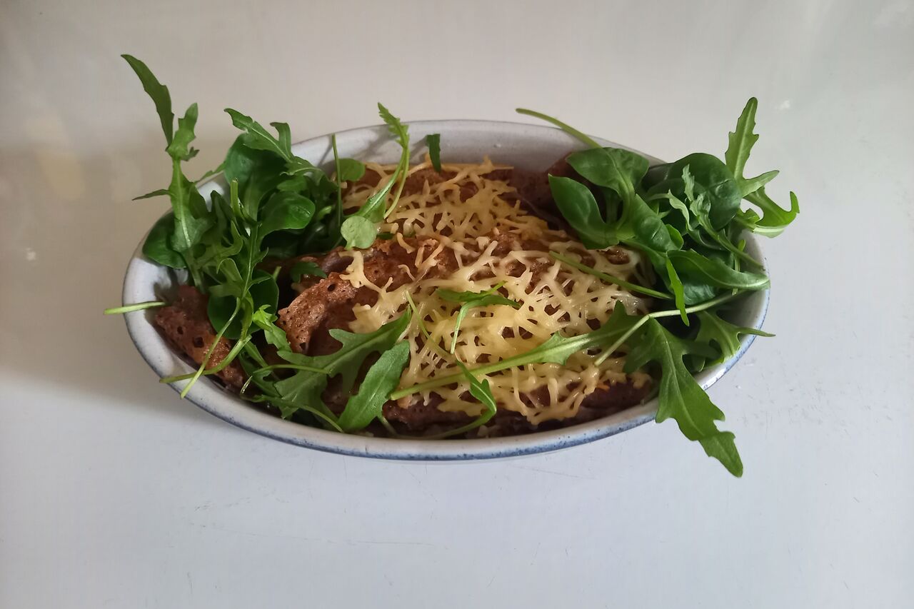 Crêpes au jambon/fromage revisitées