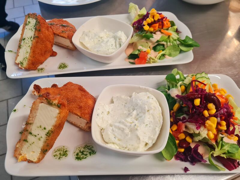 gebackener Fetakäse