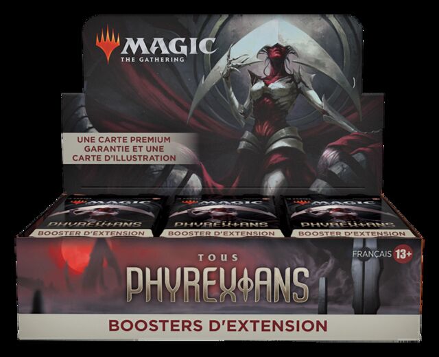 Boîte d'extension Tous Phyrexians : 140€