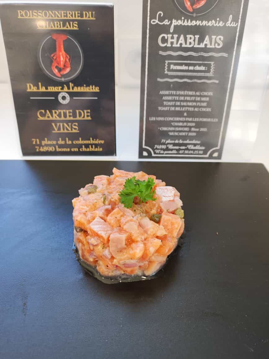 Tartare de truite