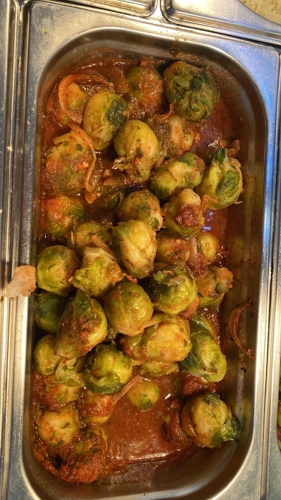 Rosenkohl mit Tomatensauce