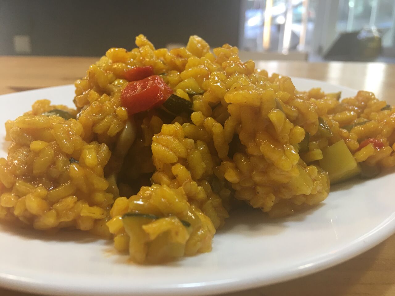 Paella ( plato de menú semanal con entrega a domicilio ) 