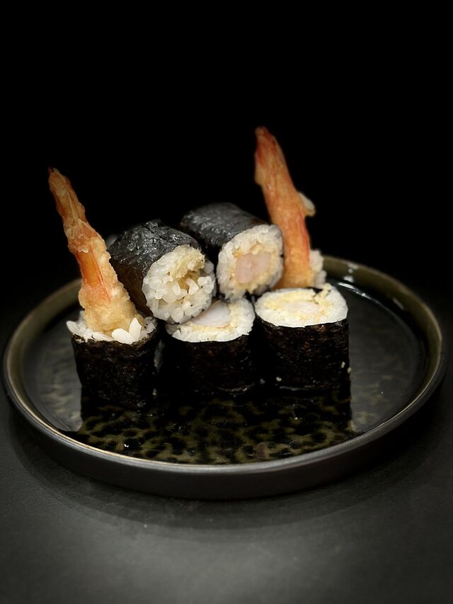 Gambero Tempura Roll