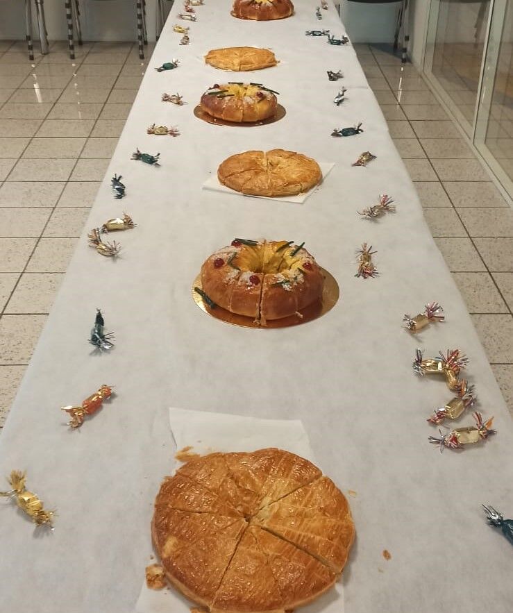 Galettes des rois, Vœux de la Direction, Aix-en-Provence, janvier 2023