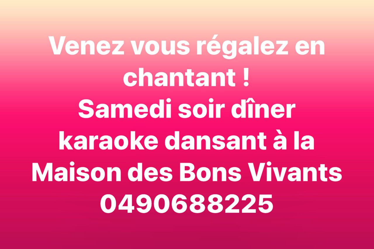 Dîner Karaoke Dansant