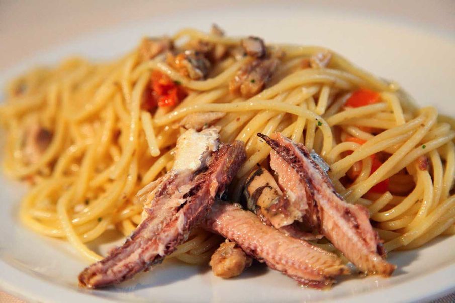 Spaghetti con le sarde