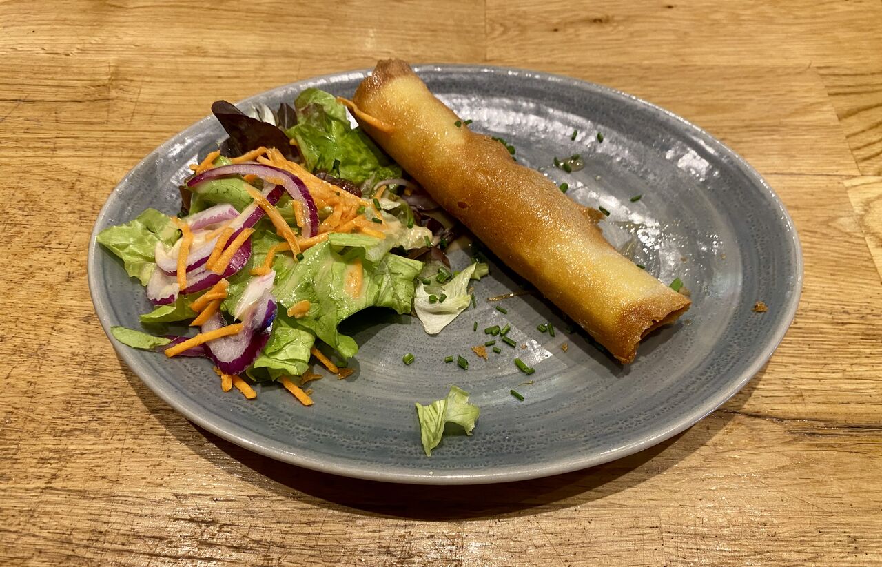 Croustillant de chèvre et miel