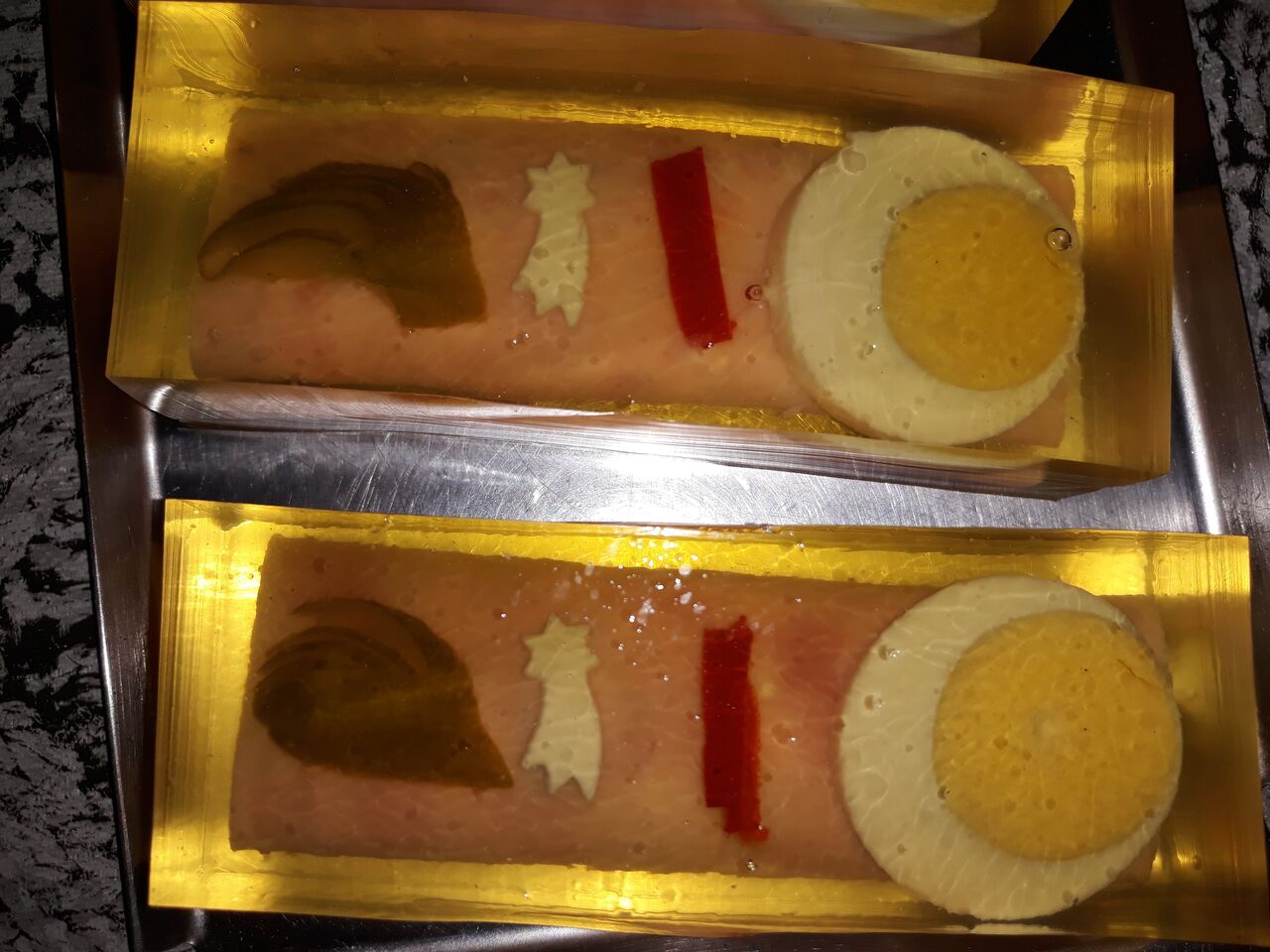 Šunka v aspiku s bramborovým salátem 140g