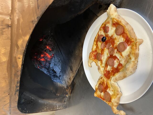 Pizza baby a pesciolino