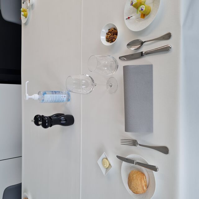 Mise en place avec le protocole sanitaire