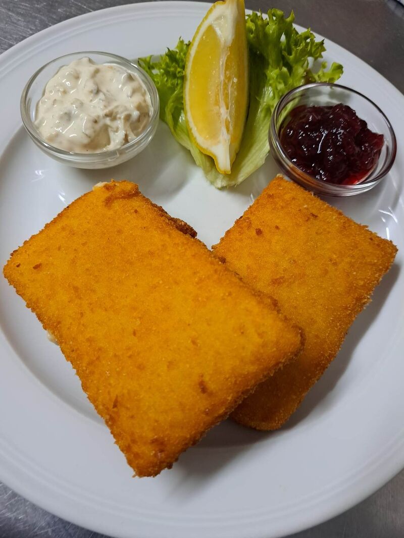 Gebackener Emmentaler