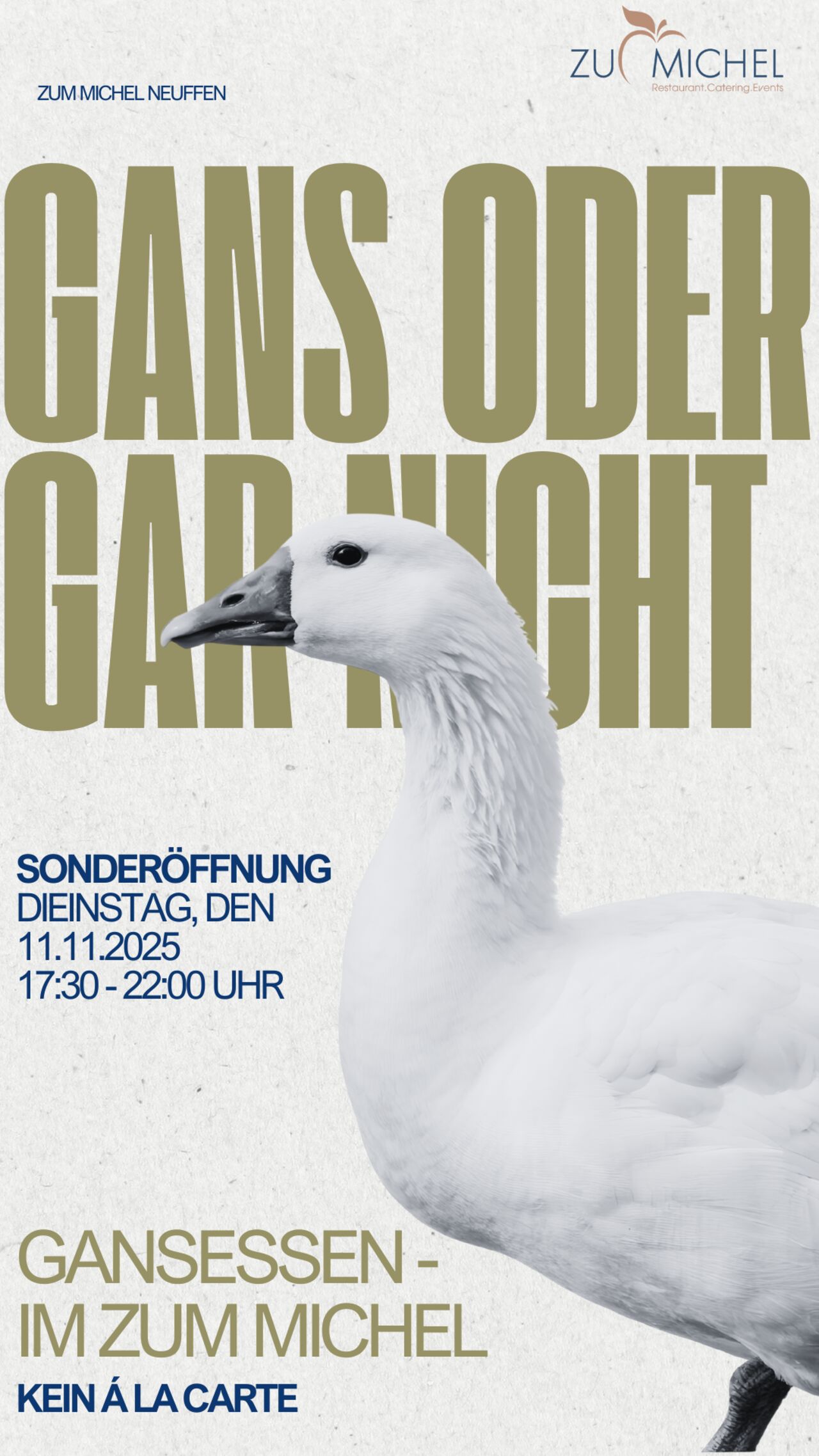 Martins-Gans Abend !!! 17:30 Uhr-22:00 Uhr !!!