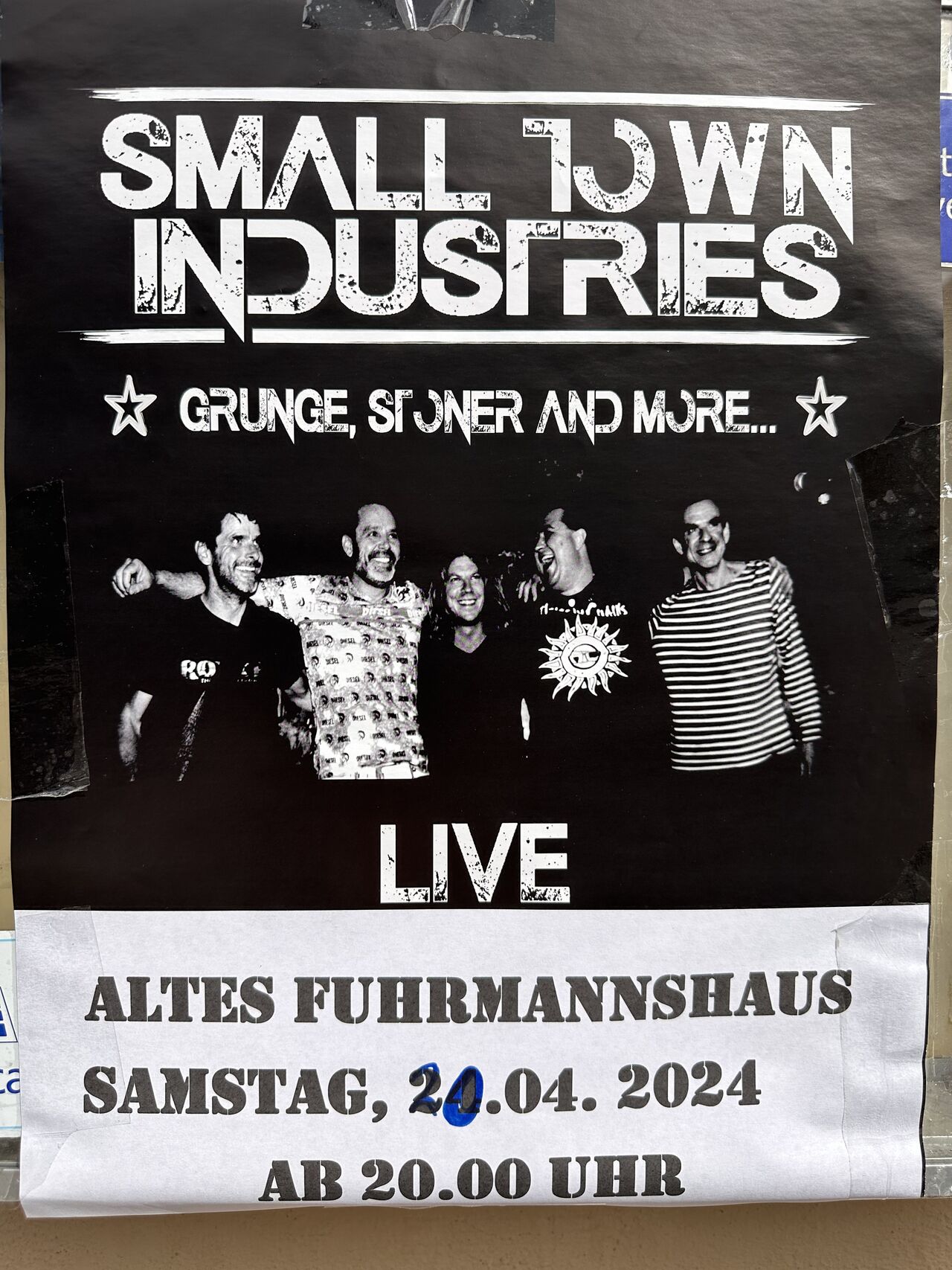Geile Rockparty mit "Small Town Industries"